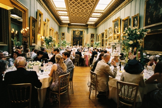 Stately Home Wedding Reception Somerley House