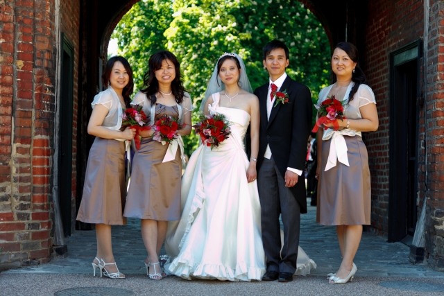 Fulham Palace Bridal Party